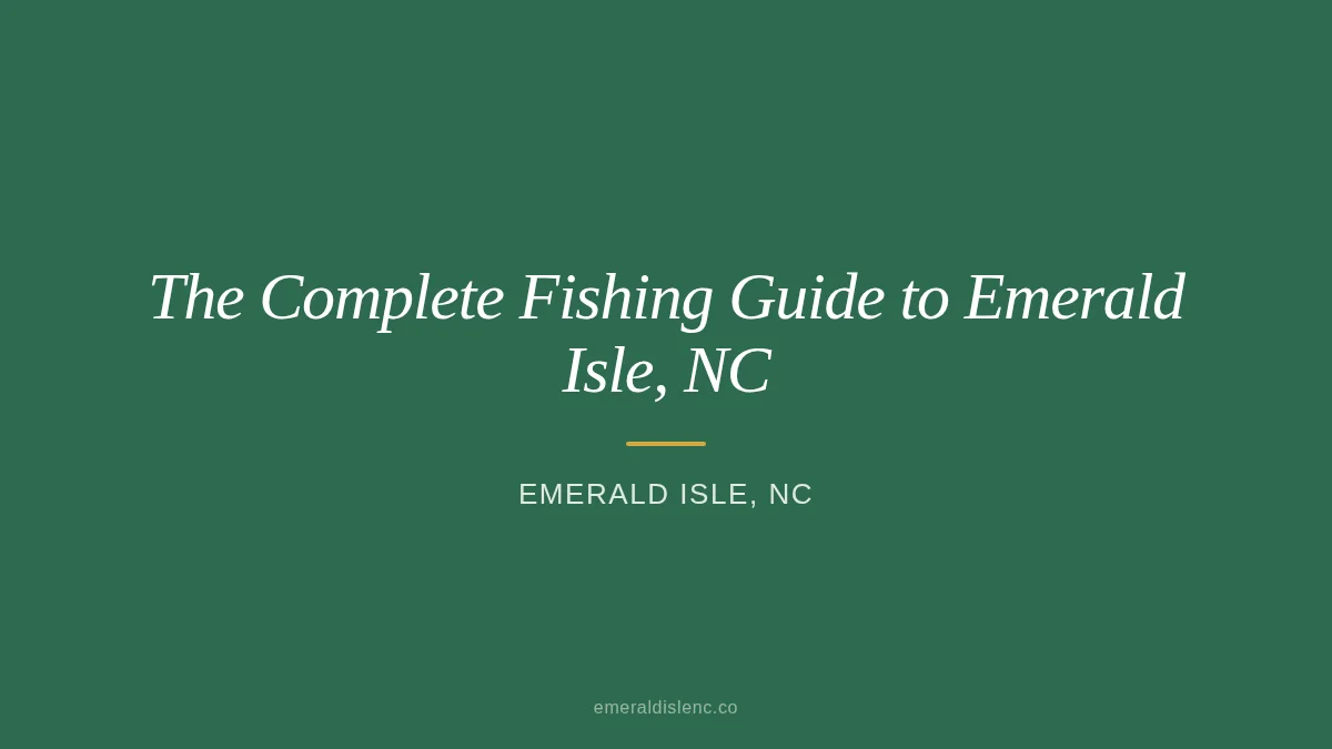 Angler surf fishing at sunrise on the beach in Emerald Isle, NC